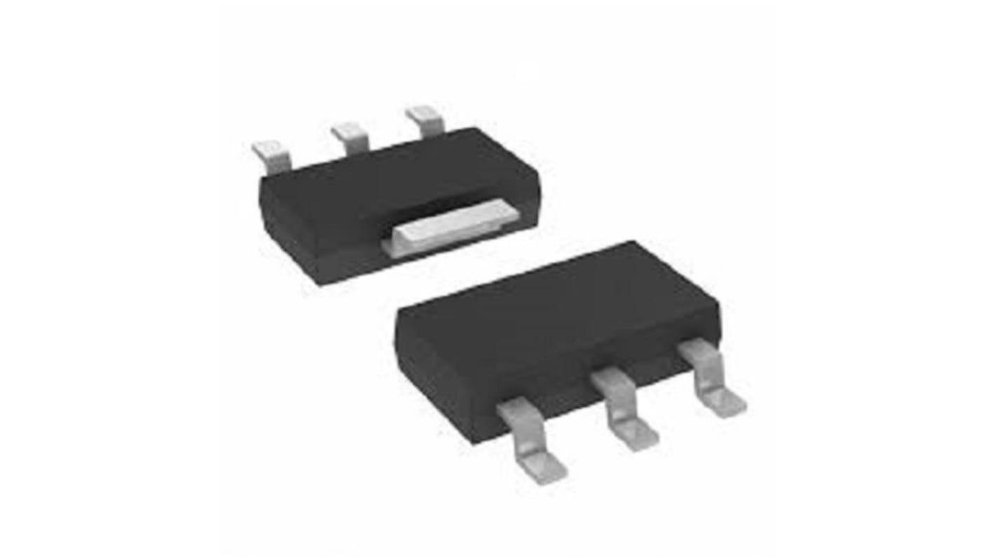 MOSFET, canale N, 660 mA, SOT-223, Montaggio superficiale