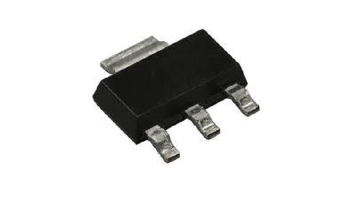 MOSFET, canale P, 980 mA, SOT-223, Montaggio superficiale