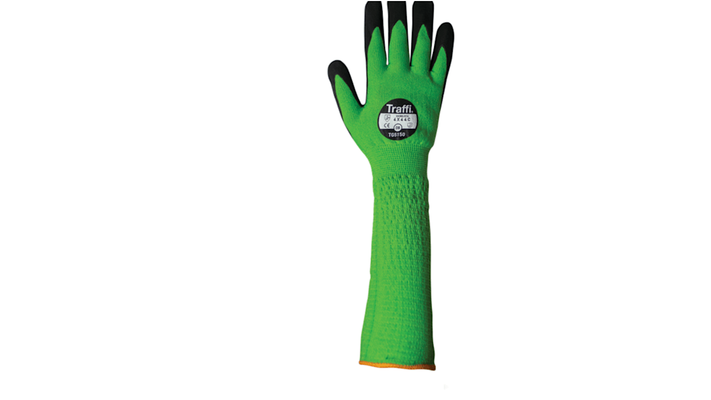 TG515010 Traffi Green Nitrile, Nylon Cut Resistant Cut Resistant