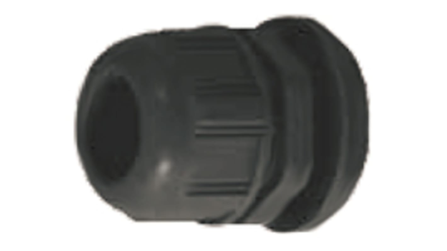 Molex GWconnect Series Black Nylon Cable Gland, M12 Thread, 3mm Min, 6.5mm Max, IP68