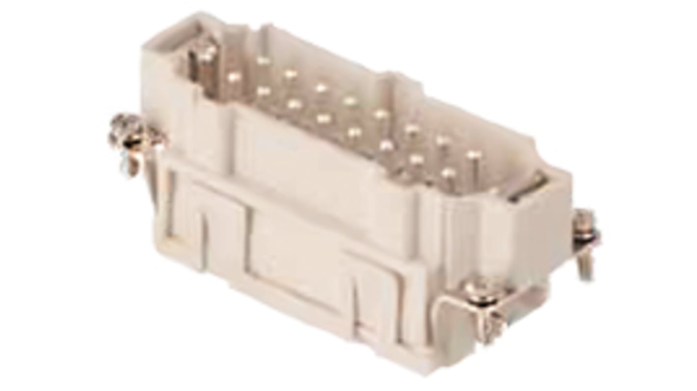 Molex 93601 Heavy duty strømkonnektor modul, 10 polet, 16A, Han