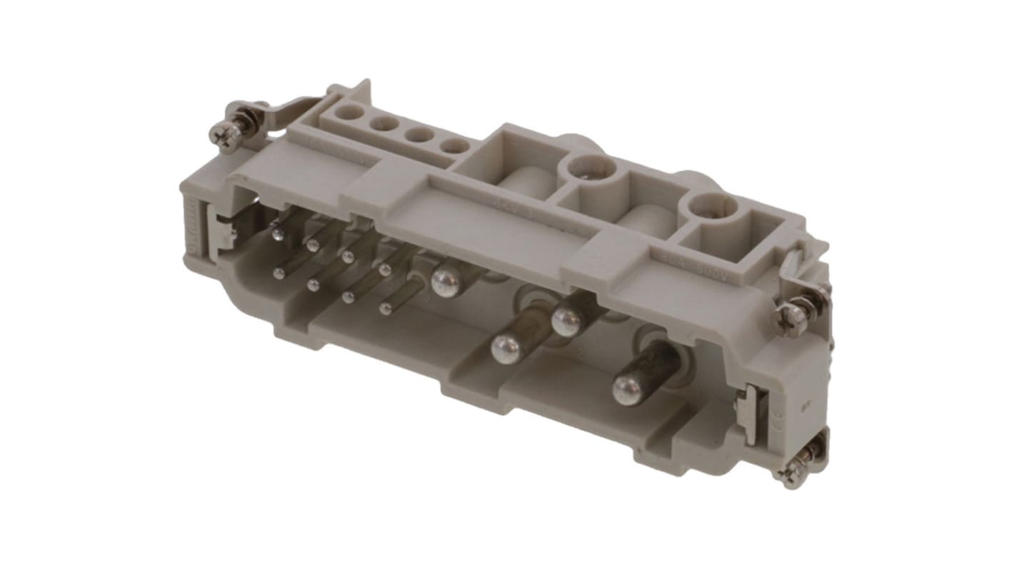 Insert de bornier à vis Molex série 93601, 12 contacts , 16A, Mâle