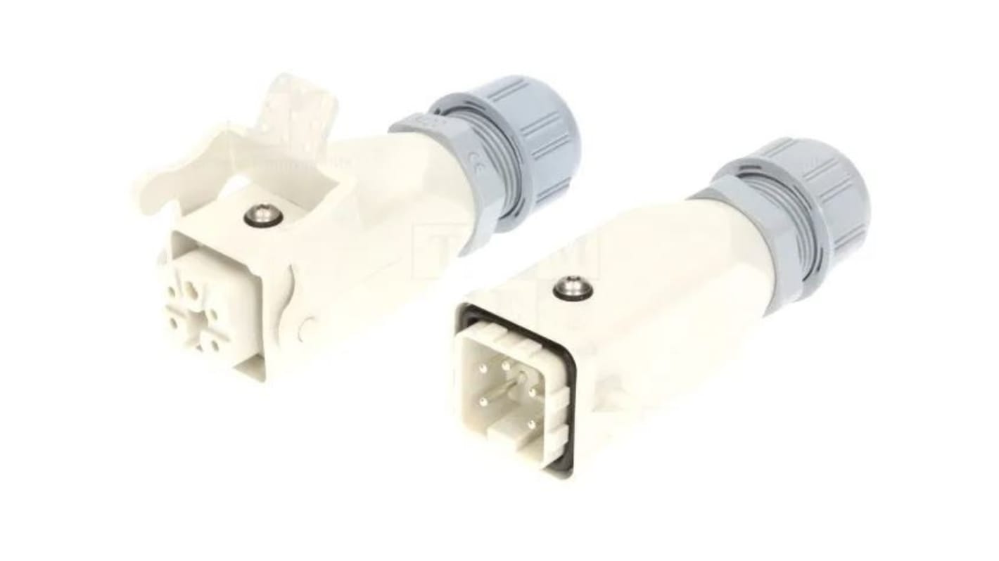 Kit de conectores de potencia Molex 93608 de 4 vías, 3A