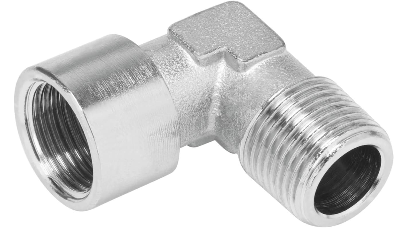 Festo NPFC Series Elbow Fitting, R 1/2 to G 1/2, Threaded Connection Style, 8030219