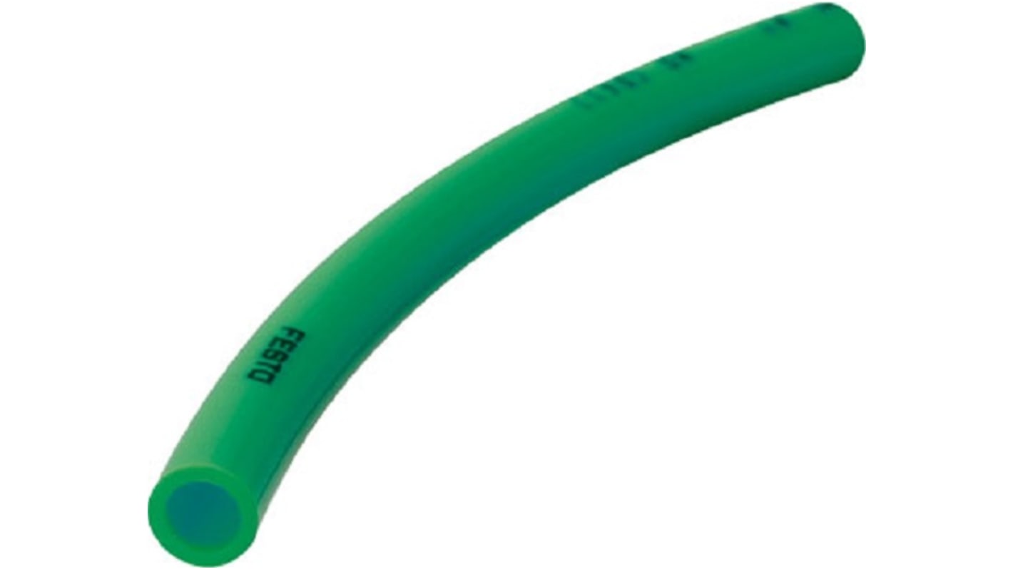 Tuyau à air comprimé Festo, 6mm x 4mm x 50m Vert en Polyethylene