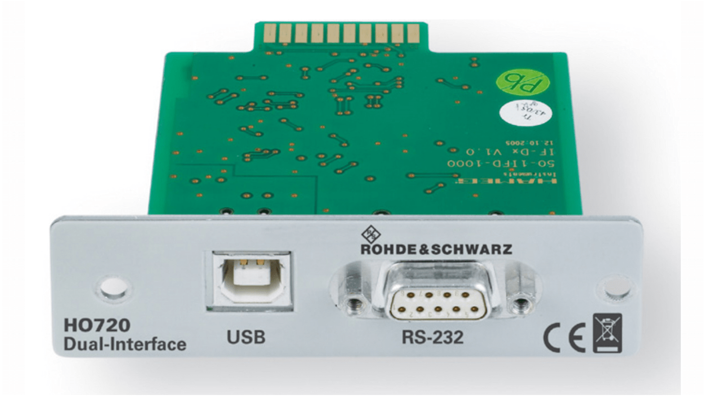 Rohde & Schwarz HO720 asztali tápegység, tartozék típusa: Interfész, (HMP2020, HMP2030, HMP4030, HMP4040 használatához)