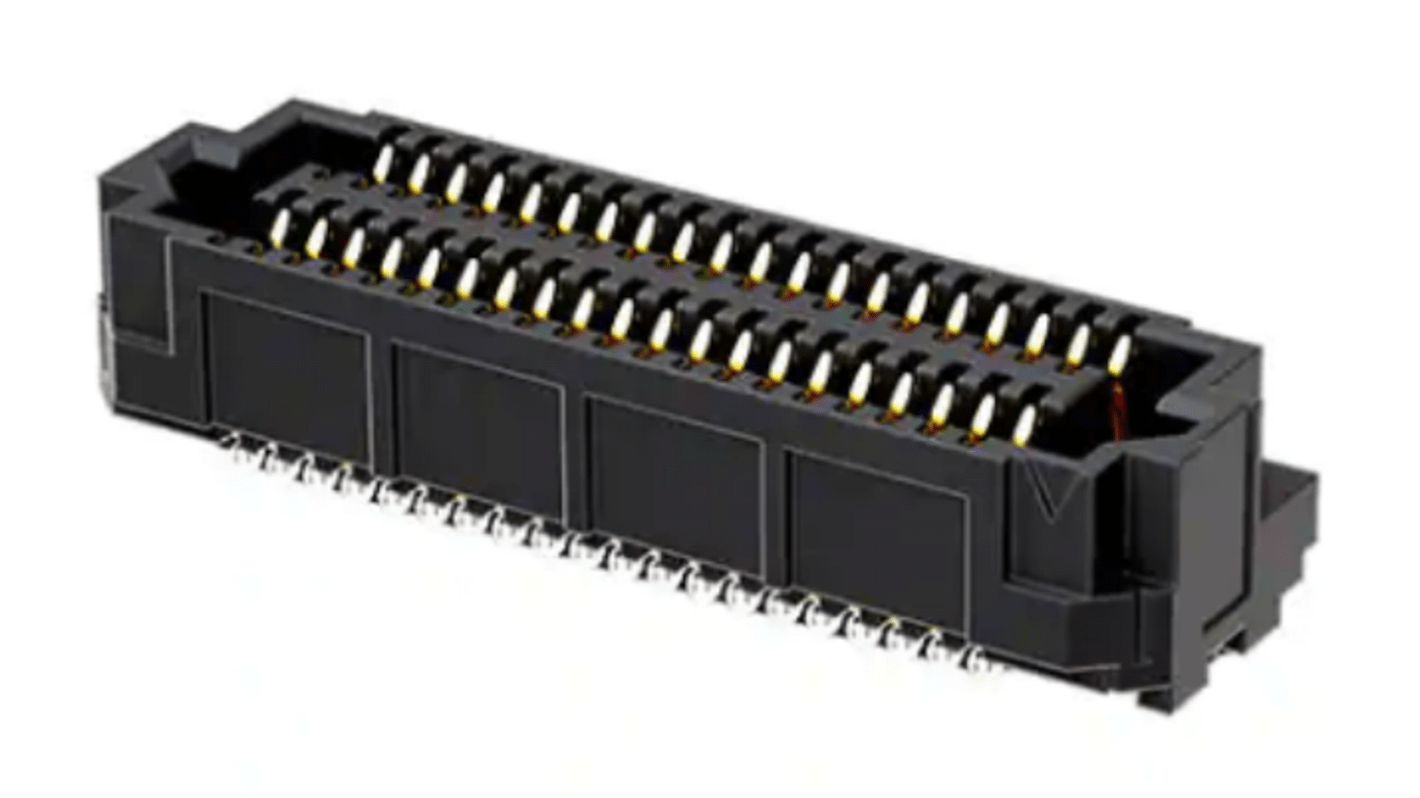 Samtec ADF6 Series Surface Mount PCB Header, 160 Contact(s), 0.635mm Pitch, 4 Row(s), Shrouded