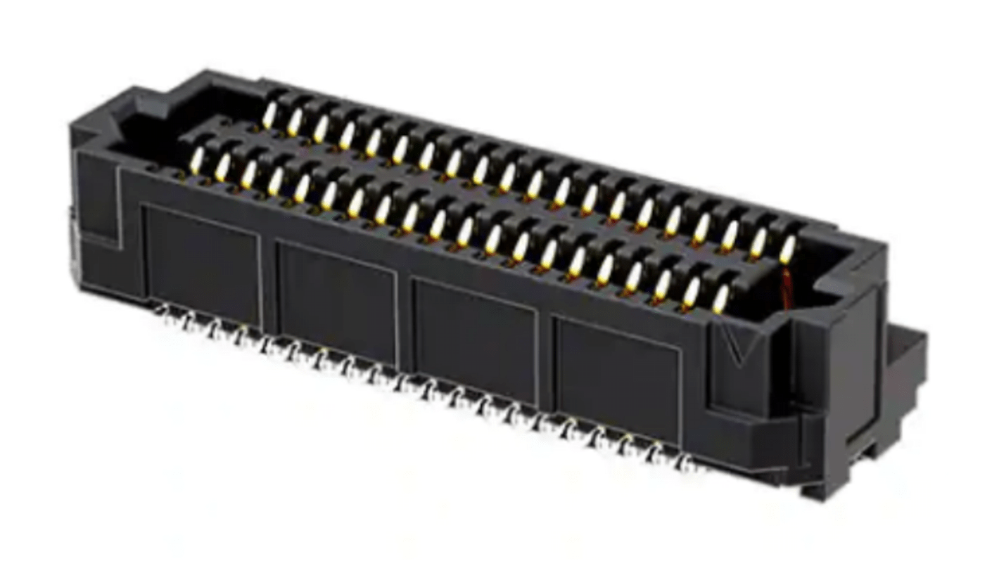 Conector macho para PCB Samtec serie ADF6 de 160 vías, 4 filas, paso 0.635mm, Montaje Superficial