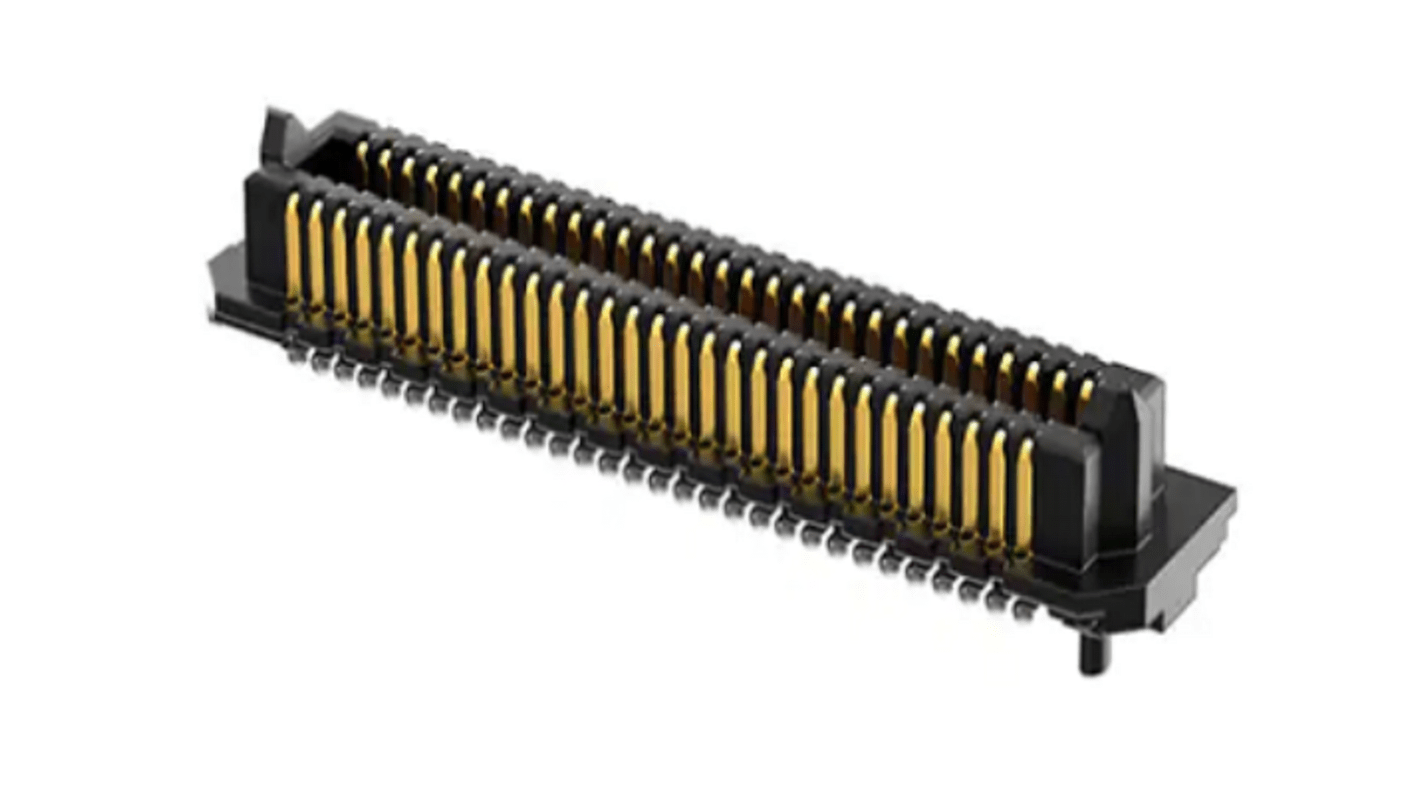 Samtec ADM6 Series Surface Mount PCB Header, 120 Contact(s), 0.635mm Pitch, 24 Row(s), Shrouded