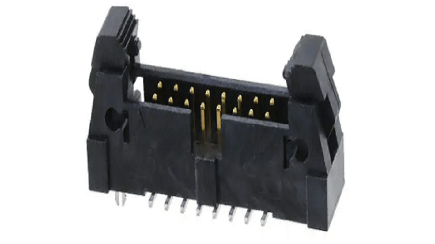 EHT10801SD1 Samtec 16Way PCB Header Plug for Surface Mount, Through Hole, 2Row RS