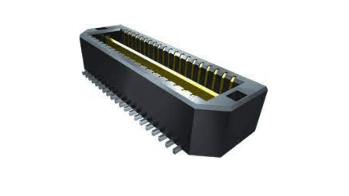 Samtec QTE Leiterplatten-Stiftleiste, 80-polig / 2-reihig, Raster 0.8mm, Ummantelt