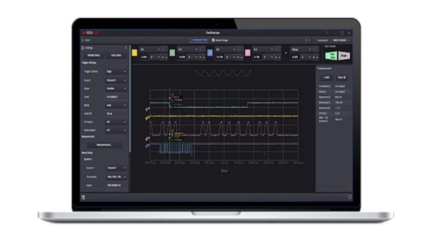 Application de contrôle de l'oscilloscope BenchVue, pour BV0004B