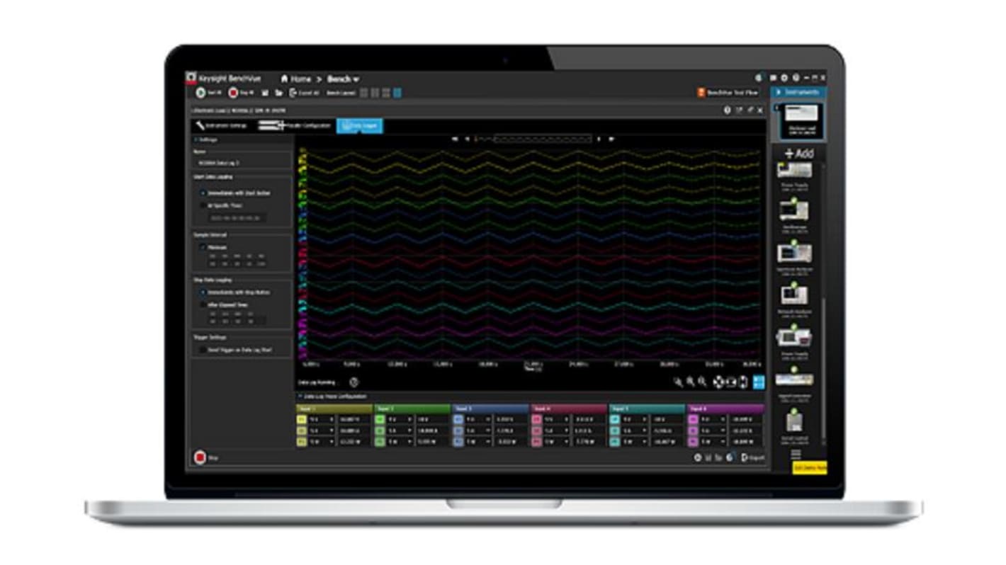 App di automazione e controllo elettronico del carico BenchVue per BV0012B