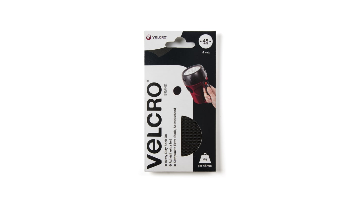 Velcro Hook & Loop Tape, 45mm x 45mm