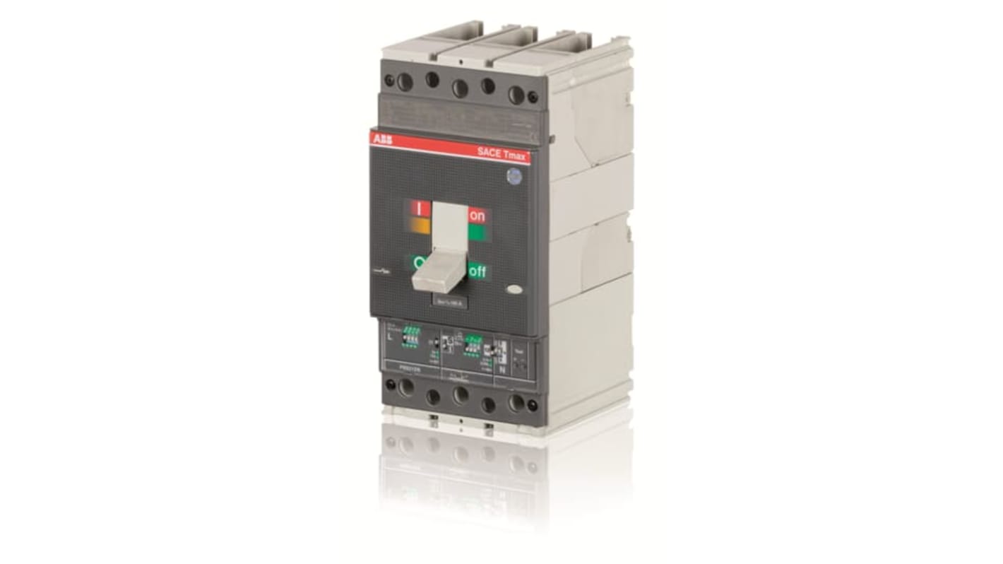 ABB MCCB Molded Case Circuit Breaker 3P 250A, Fixed Mount