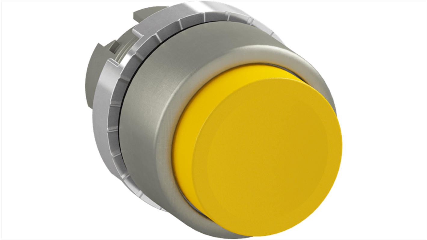 ABB 1SFA1 Series Yellow Momentary Push Button