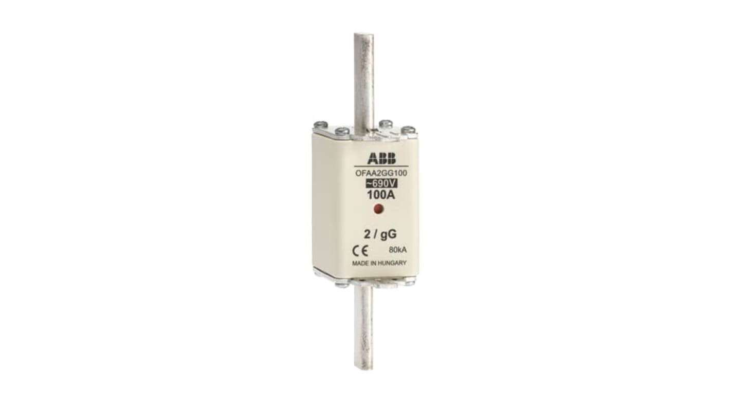 ABB 160A Tag Fuse, 150 x 40 x 72mm, 690V