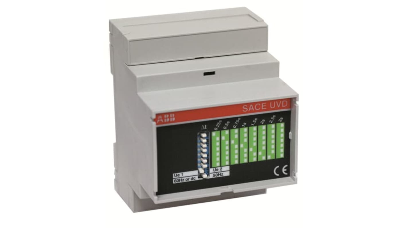 Temporizador electrónico ABB 1SDA051357R1 para uso con T1, T2, T3, T4, T5, T6, XT1, XT2, XT3, XT4