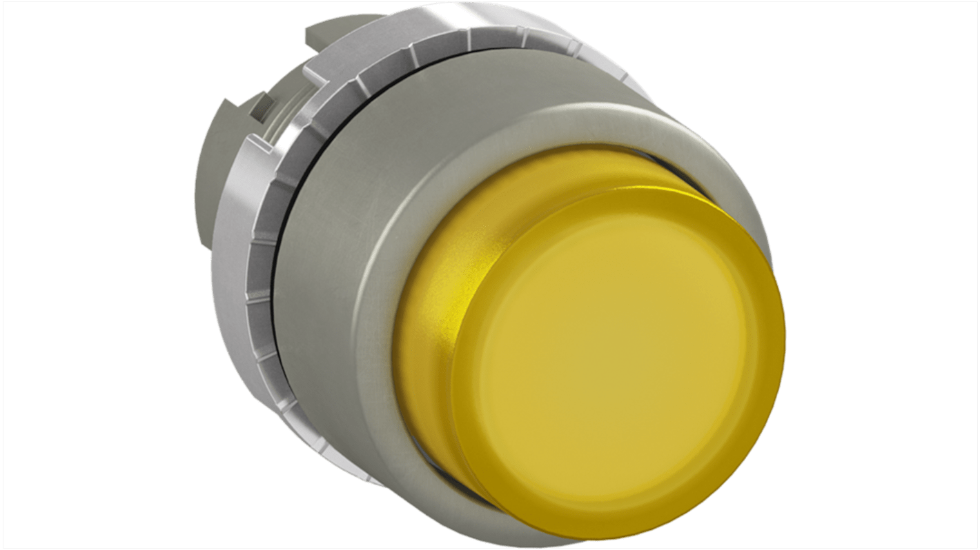 ABB 1SFA1 Series Yellow Momentary Push Button