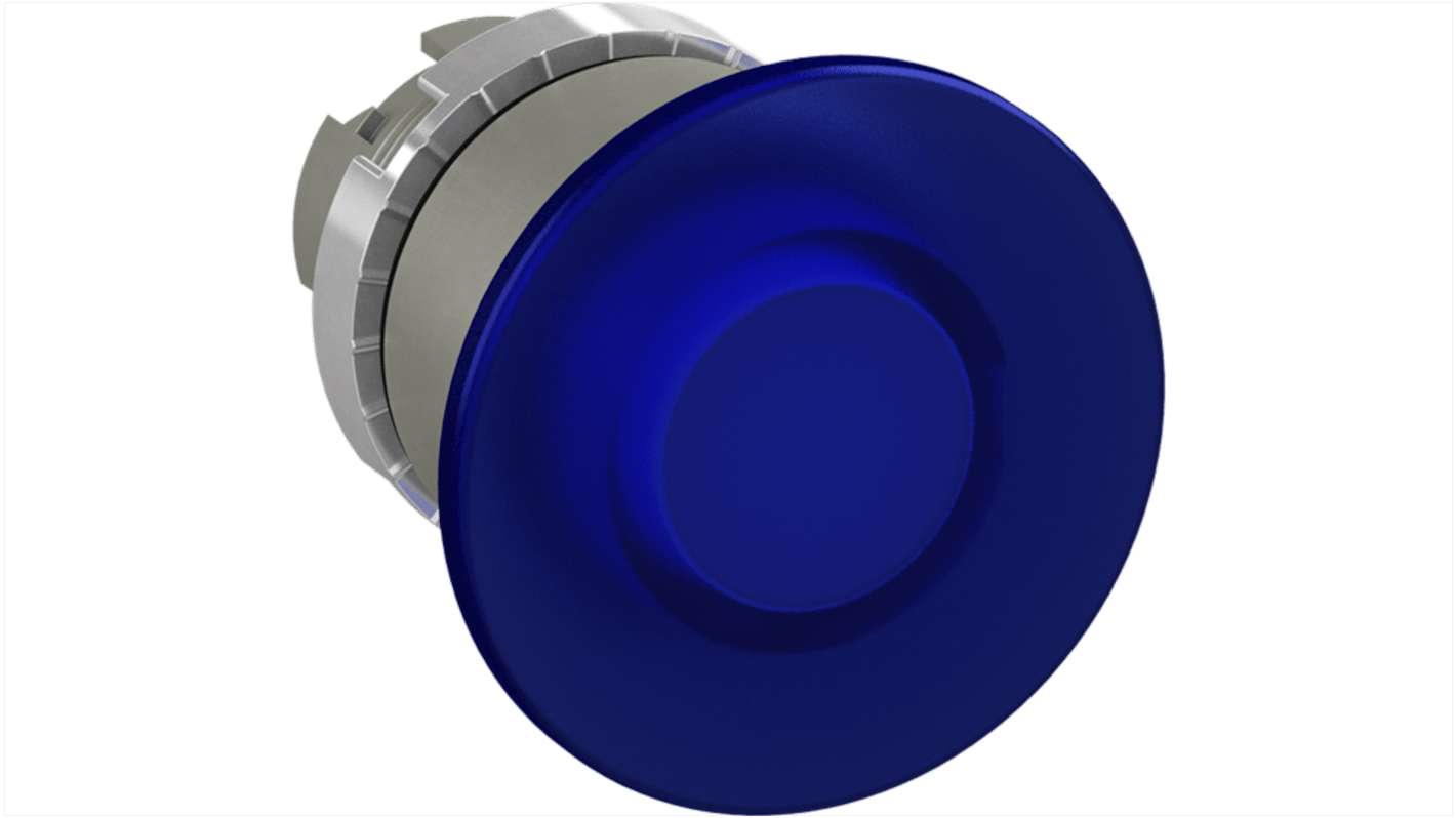 ABB 1SFA1 Drucktaster, Blau Tastend Pilzkopf