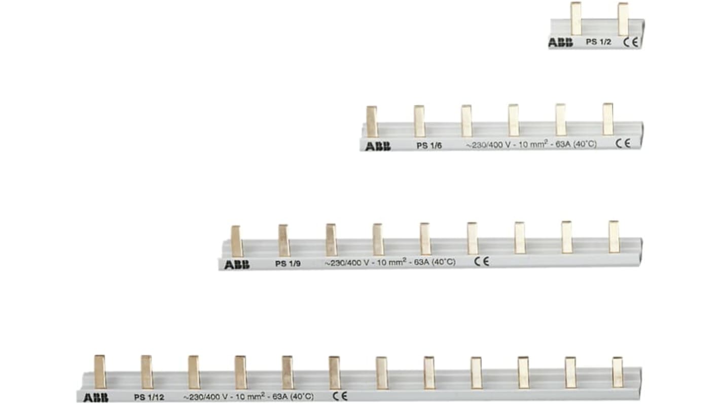 Cubierta ABB 2CDL200001R0021 Gama IEC para uso con Peine