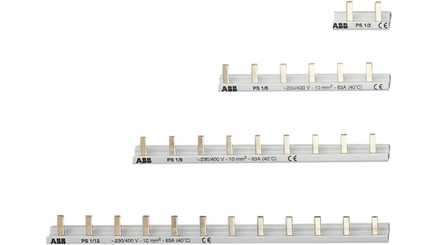ABB Busbar for use with Miniature Circuit Breakers