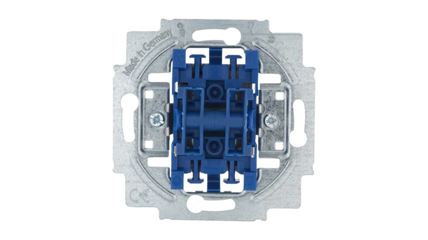 Meccanismo interruttore a pulsante ABB serie 2CKA001012A, Blu, IP20, Plastica