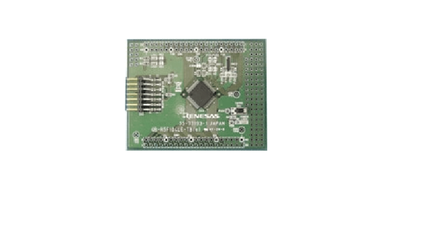 Sada cílové desky, RL78/G14, MCU s nízkou spotřebou energie, RL78/G14 (R5F104LEAFB) Target Board, Cílová deska