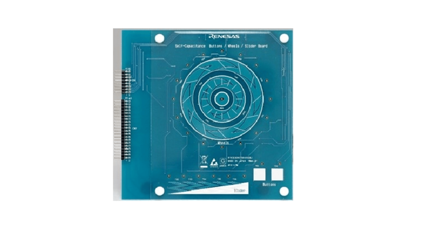 Kit de evaluación Renesas Electronics RX130 Capacitive Evaluation Kit - RTK0EG0003S02001BJ