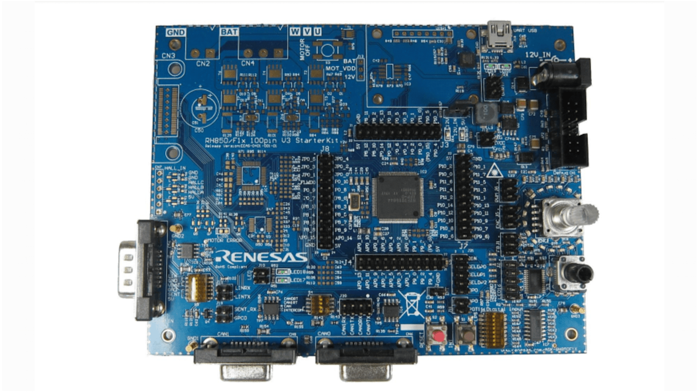 Renesas Electronics RH850/F1KM-S1 Starter Kit Starter Kit Y-ASK-RH850F1KM-S1-V3