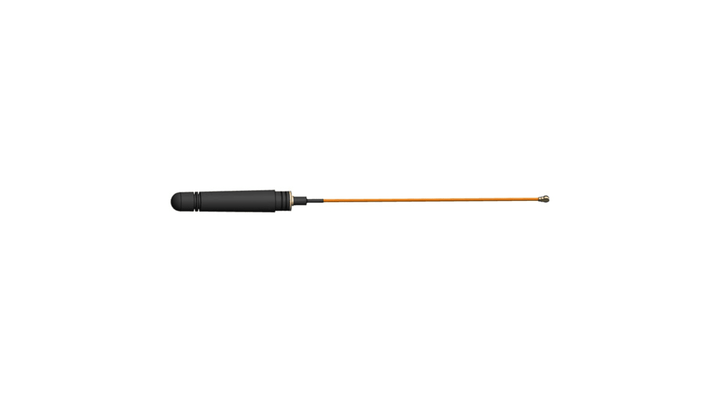 Abracon WiFi antenna Panelre szerelhető AEACAC049009-S2400 Ostor Külső IPEX 100mm Anya 2dBi Bluetooth (BLE), WiFi,