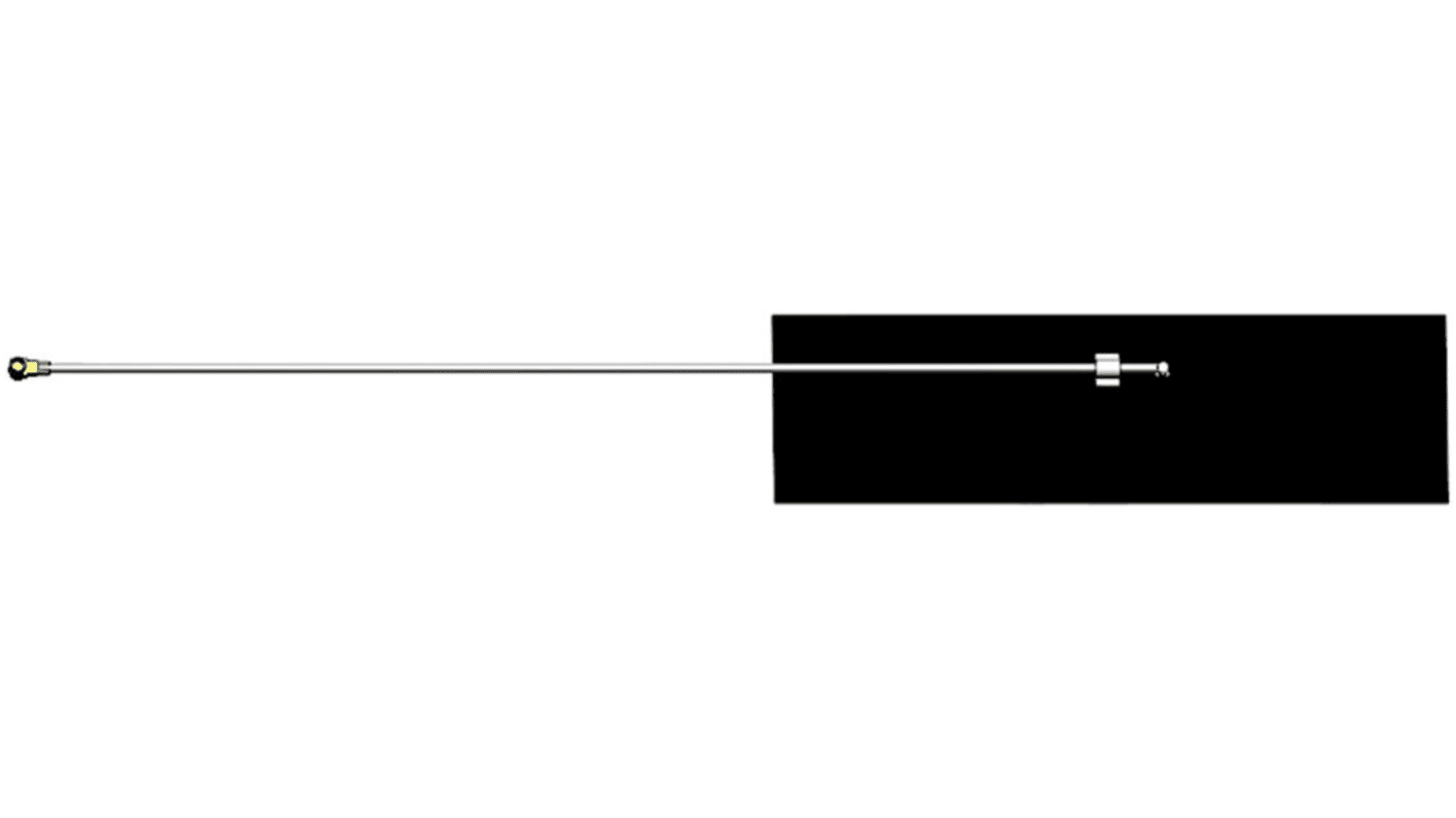 Abracon, GSM- og GPRS-antenne 2G (GSM/GPRS), 3G (UTMS) I-stang, IPEX Klæbemiddel, AFAG7020-S824 Retningsuafhængig 2