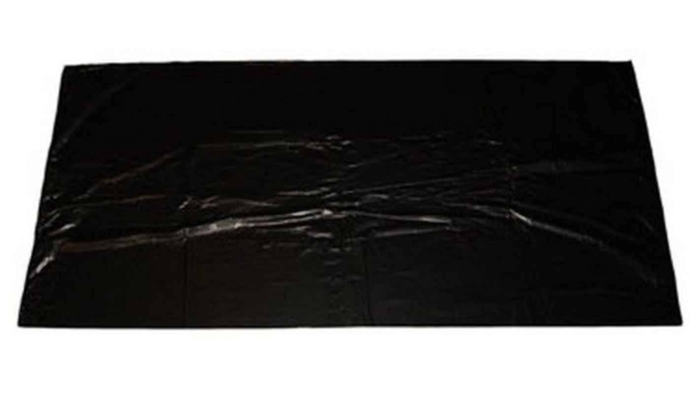 Cromwell Polythene Black Polythene Bin Bag, 240L Capacity, 100 per Package