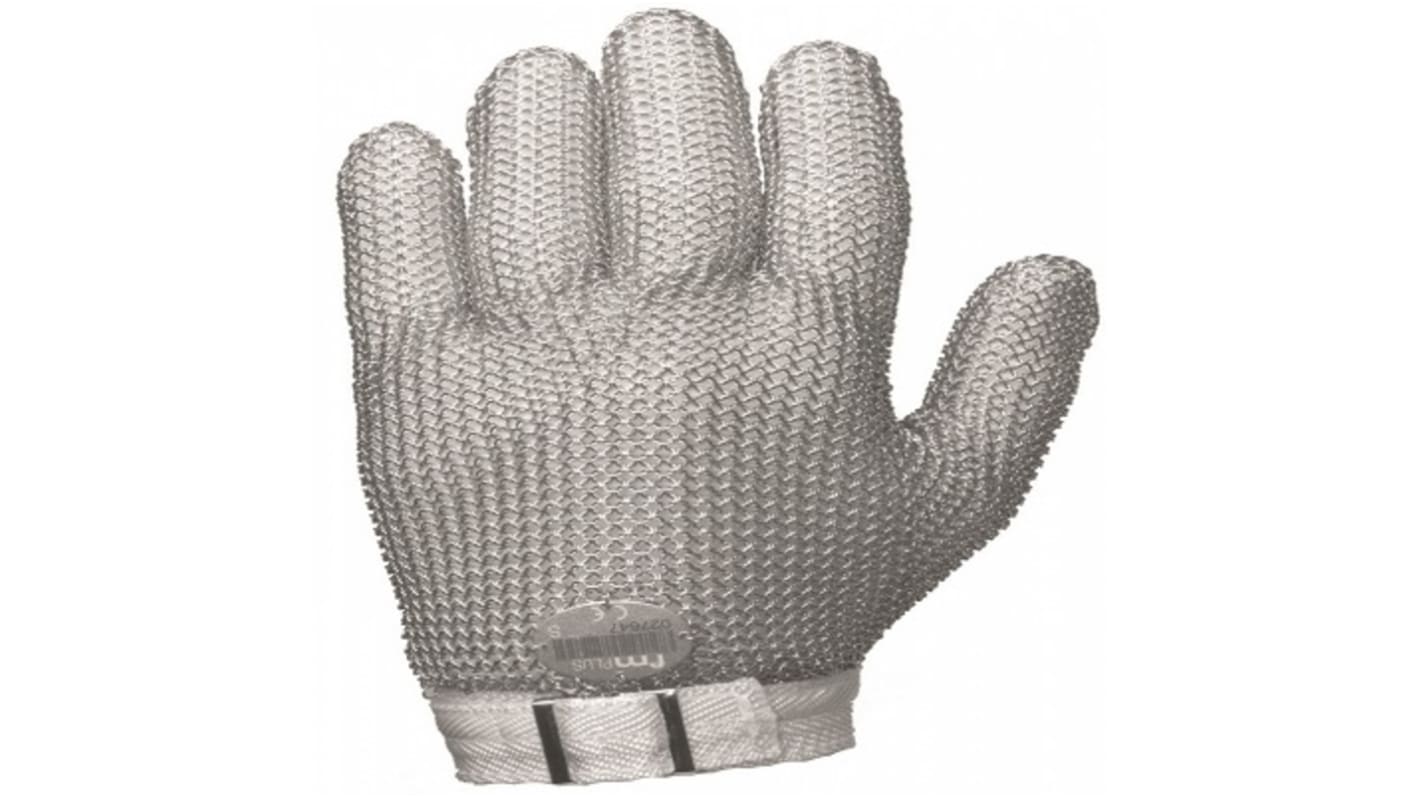 Niroflex White Stainless Steel Cut Resistant Gloves, Size 7, Small, Nitrile Coating