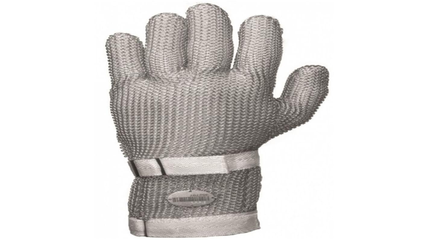 Niroflex White Stainless Steel Cut Resistant Gloves, Size 7, Small, Nitrile Coating