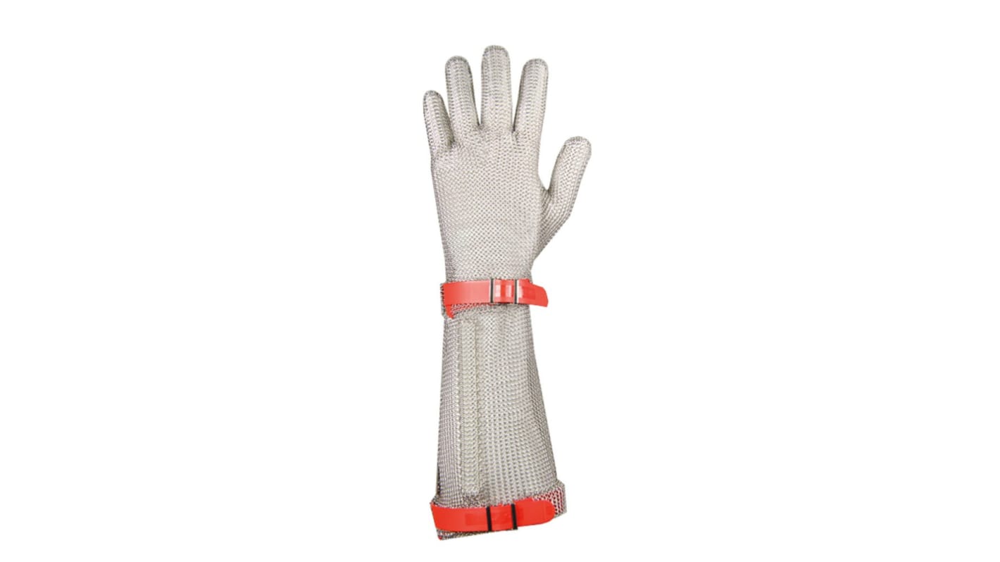 Niroflex Handsker, Rustfrit stål, Nitril, Sølv, Skærefast, 11, XXL