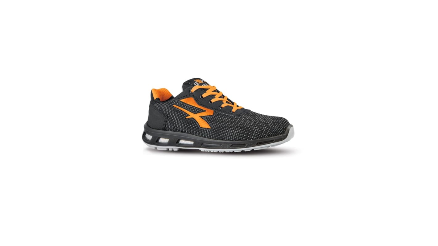 Scarpe sportive antinfortunistiche S3 UPower RL20404, , Unisex tg. 35, col. Nero, resistenti all'acqua, con puntale di