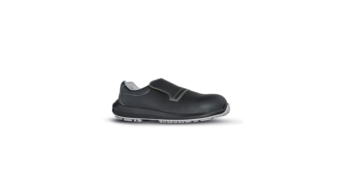 UPower UW20112 Unisex Black Composite Toe Capped Safety Shoes, UK 8, EU 42
