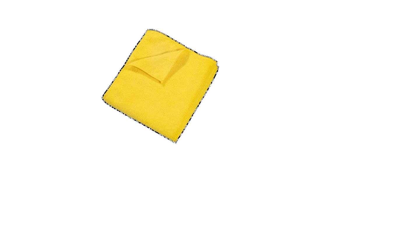 Mapa Spontex Yellow Polyamide, Polyester Cloths for Cleaning, Bag of 5, Repeat Use