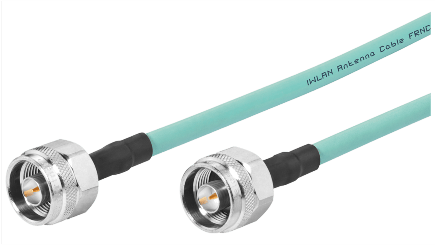 Siemens IWLAN Koaxialkabel konfektioniert, 50 Ω, Typ N / Typ N, Aussen ø 6.3mm