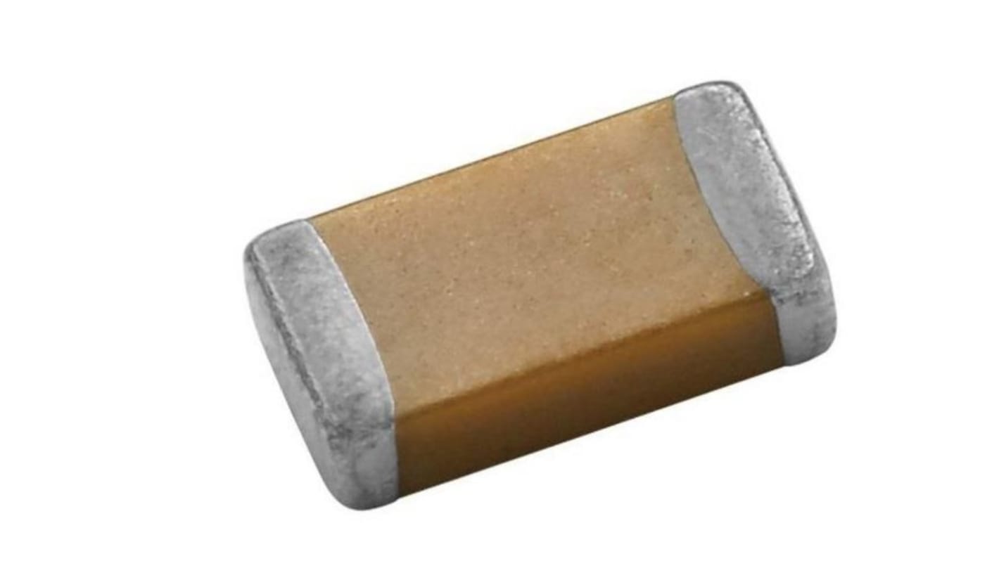 Vishay 220pF Multilayer Ceramic Capacitor MLCC, 50V dc V, SMD