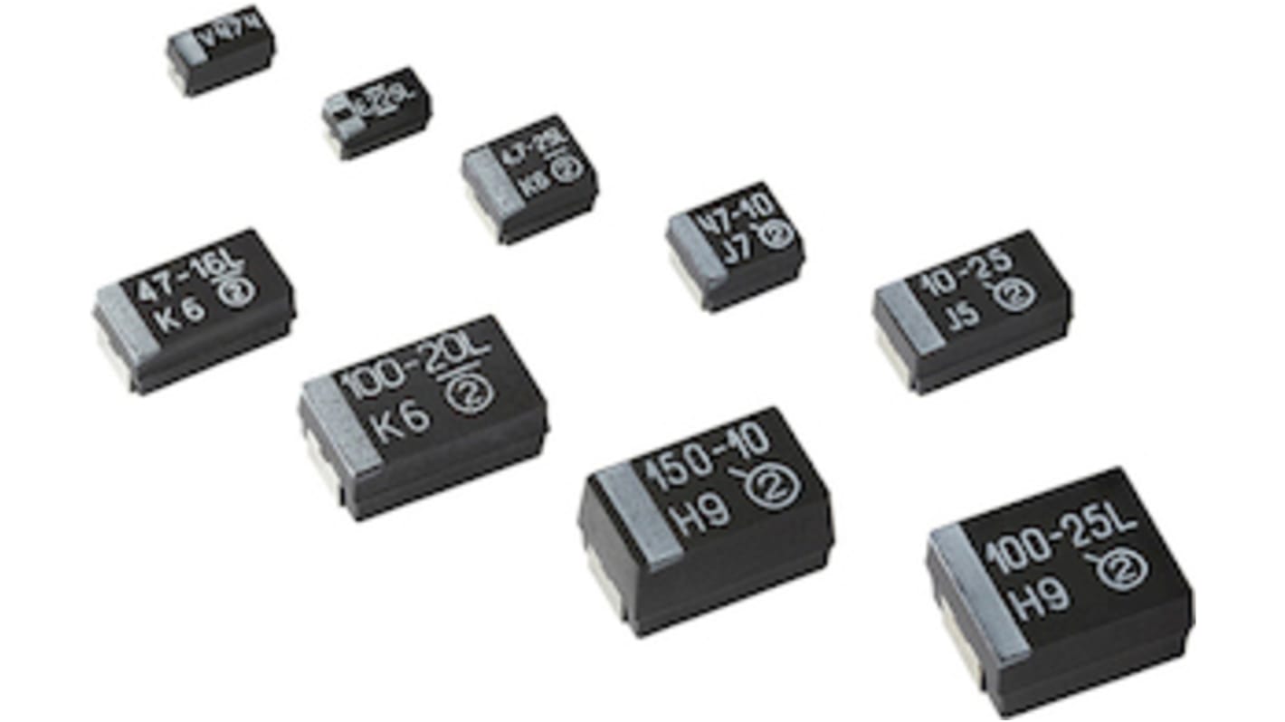 Vishay  Kondensator, Tantal, 4.7μF, 25V dc SMD, Gehäuse 1206 (3216M)