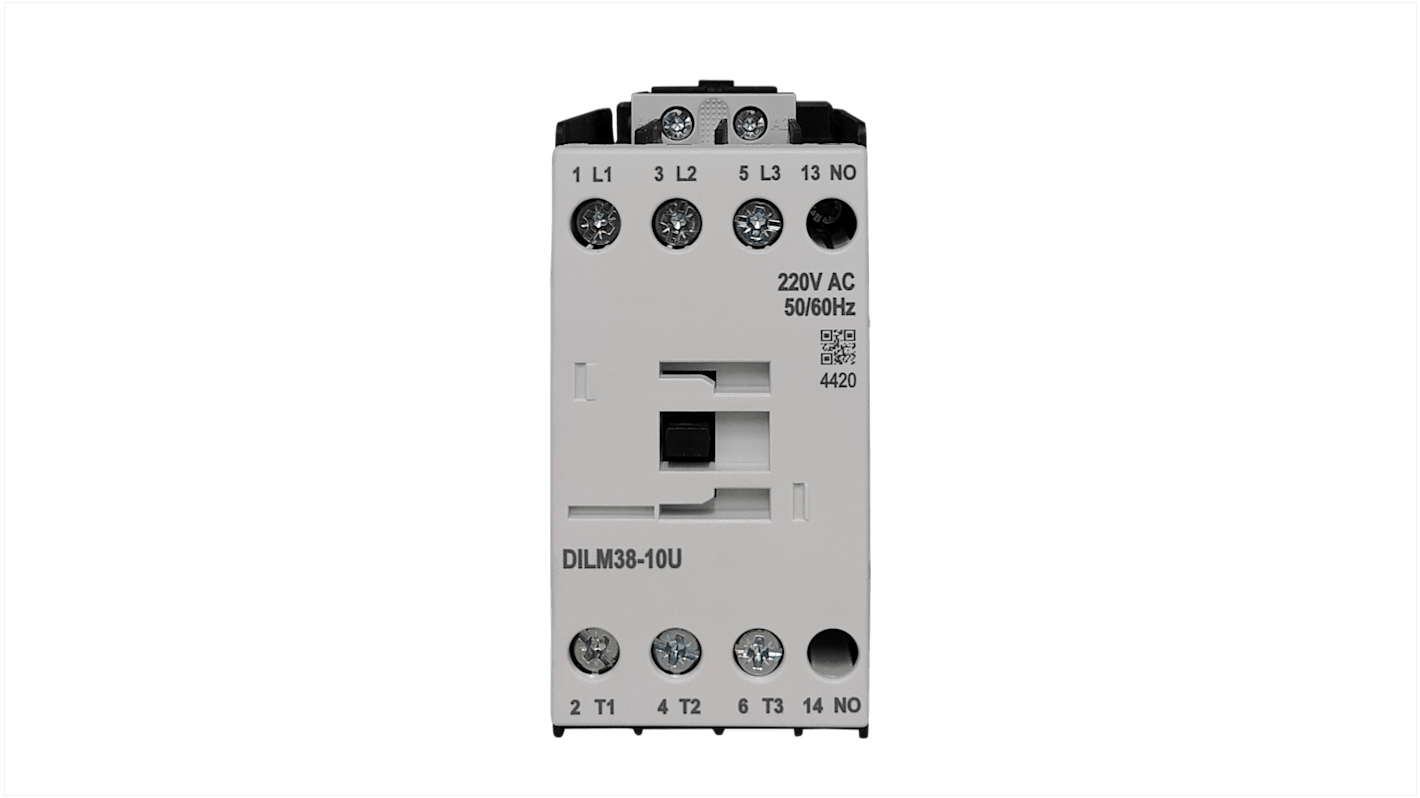 Contattore ElectroMechanical RS PRO, 3 poli, 1 NA, 25 A, 11 kW, bobina 110 V