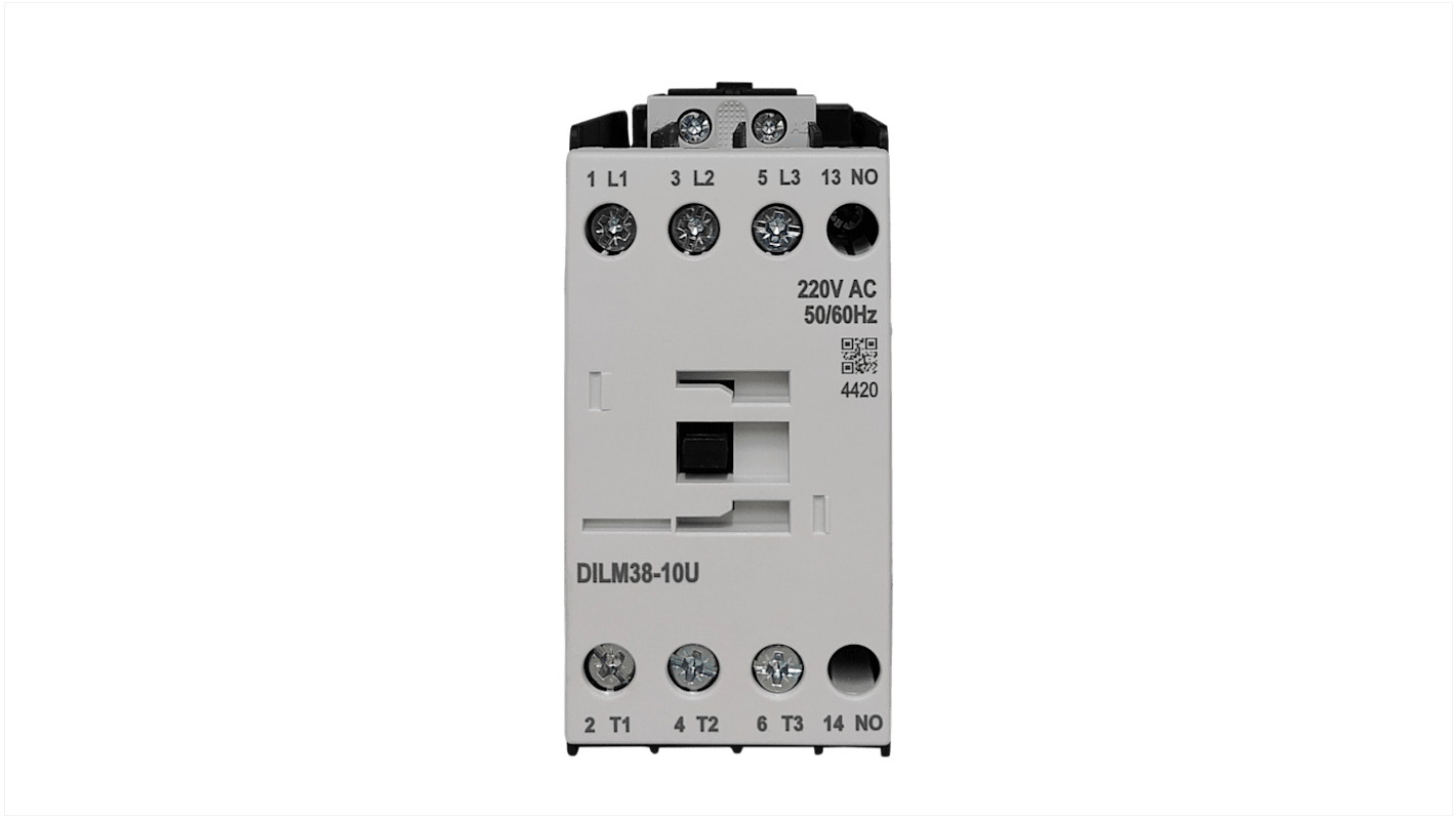 Contattore ElectroMechanical RS PRO, 3 poli, 1NC, 25 A, 11 kW, bobina 110 V