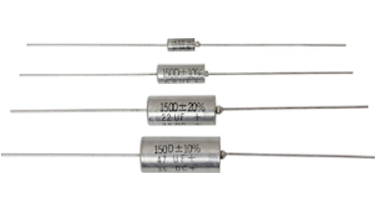 Condensateur tantale , 1μF, 35V c.c., Vishay