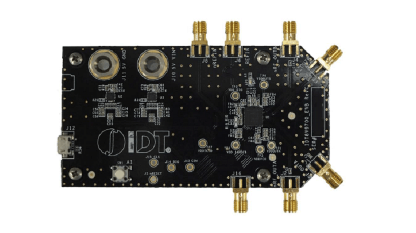 Renesas Electronics 8V97003-EVK Evaluierungsplatine, Taktgenerator, 8V97003 HF/Mikrowellen-Breitband-Synthesizer,