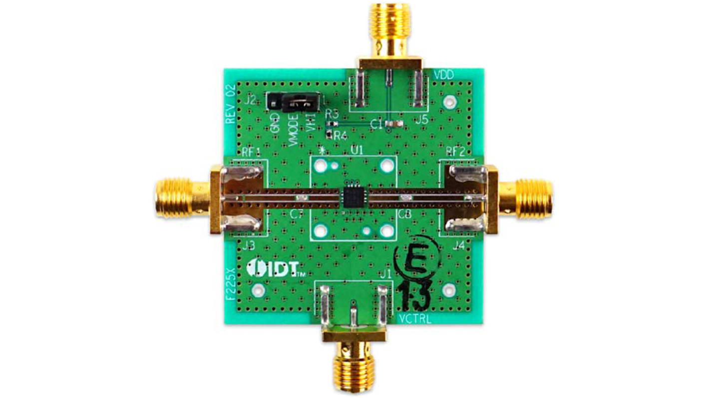 Kit de evaluación Inalámbrico Renesas Electronics F2250EVBI, frecuencia 50 → 6000MHZ