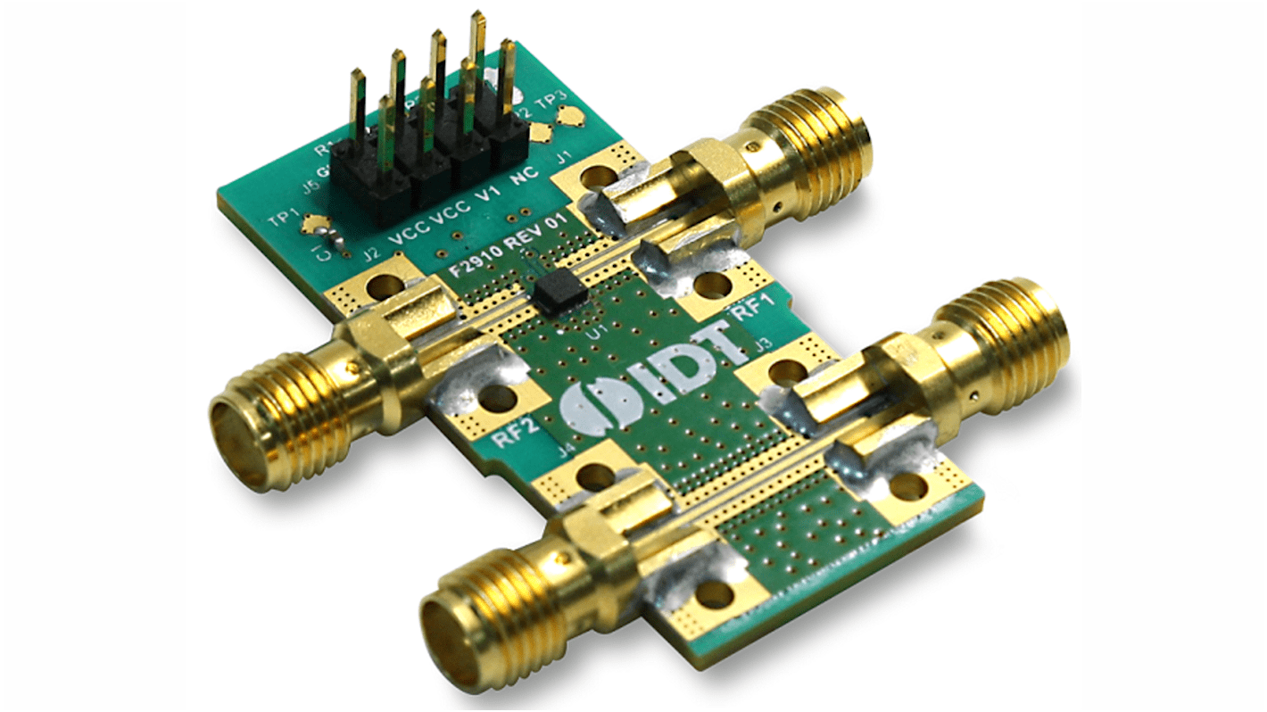 Vyhodnocovací deska, 30 → 8000MHz, Spínač SPST, Evaluation Board for High Reliability SPST Absorptive RF Switch