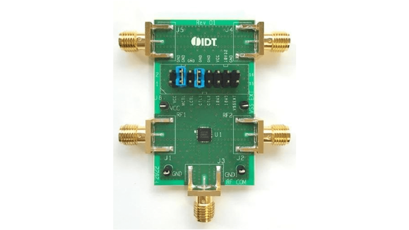 Renesas Electronics Evaluation Board for High Reliability SP2T RF Switch F2923 Wireless Evaluation Kit for SP2T RF