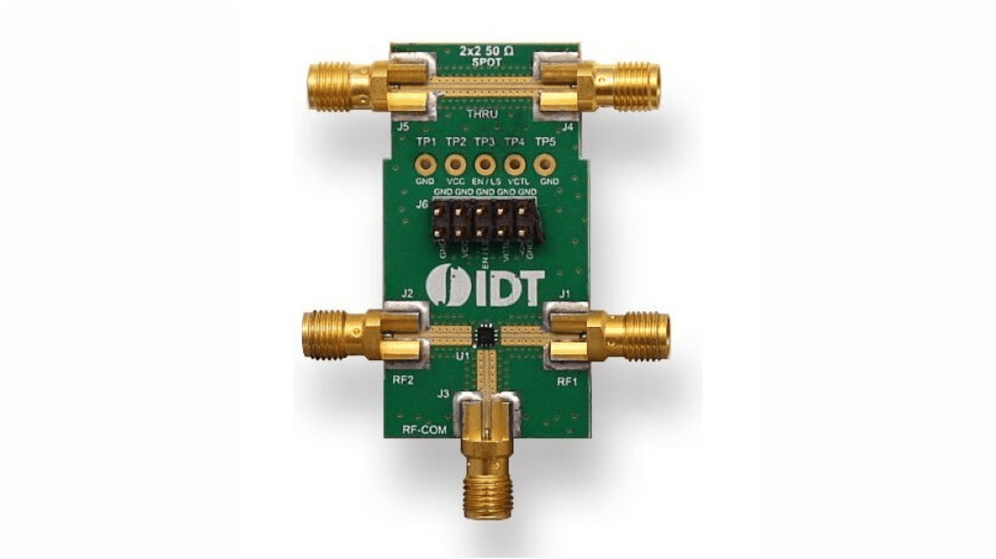 Vyhodnocovací deska, 1.8GHz, Bezdrátové, Evaluation Board for High Reliability SP2T RF Switch F2972, Renesas Electronics